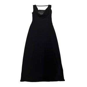 Calvin Klein long black dress